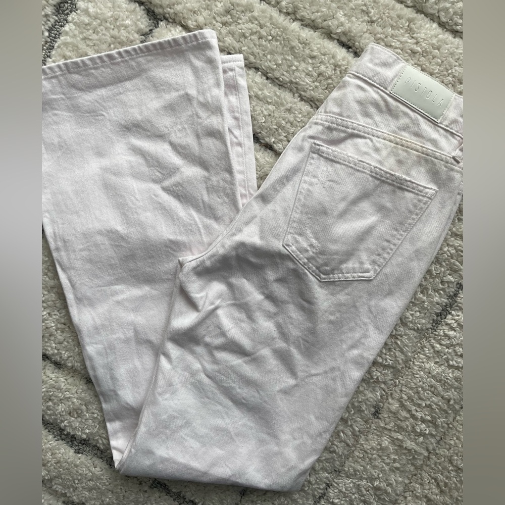 Pistola Women's White Jeans